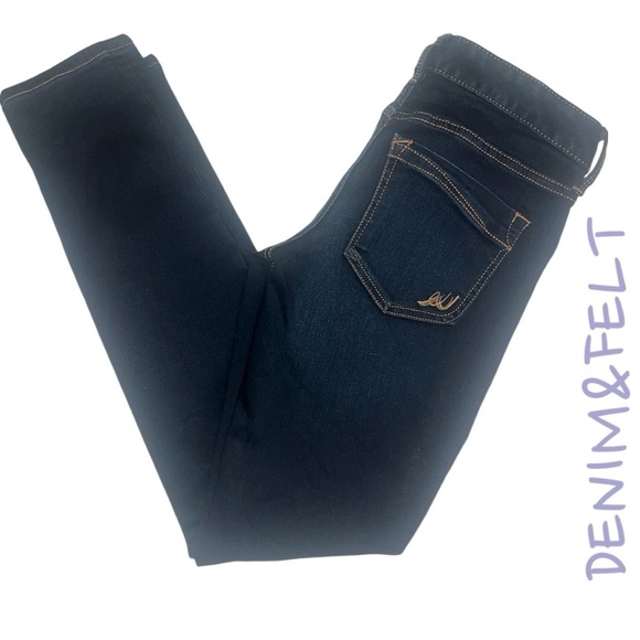 Express Women’s Mid Rise Dark Wash Skinny Denim Jeans | NEW/NWOT!!👖🩷👖🩷 - Picture 9 of 13